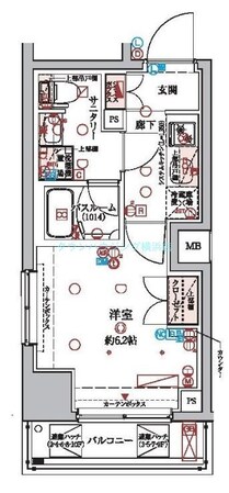 ラクラス横浜の物件間取画像